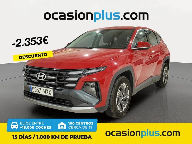 Rojo Usado 2025 Hyundai Tucson SUV | 25.890 € (Buen precio) - Imagen 1/4