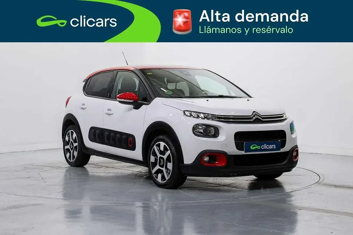Usado Citroën C3 Shine 99 CV (72 kW) 2018 Blanco Utilitario