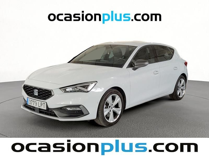 Blanco Usado 2021 Seat Leon FR Utilitario | 20.637 € (Precio justo) - Imagen 1/4