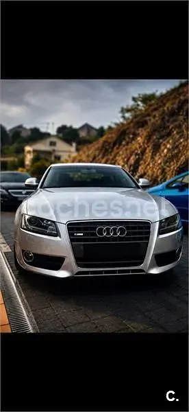 Usado Audi A5 S-Line 180 CV (132 kW) 2010 Gris / plata Coupe
