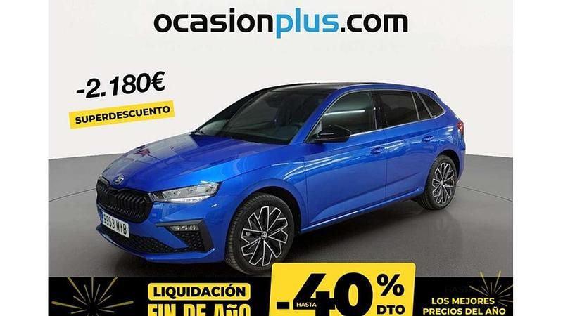 Azul Usado 2025 Skoda Scala Utilitario | 20.891 € (Precio justo) - Imagen 1/4
