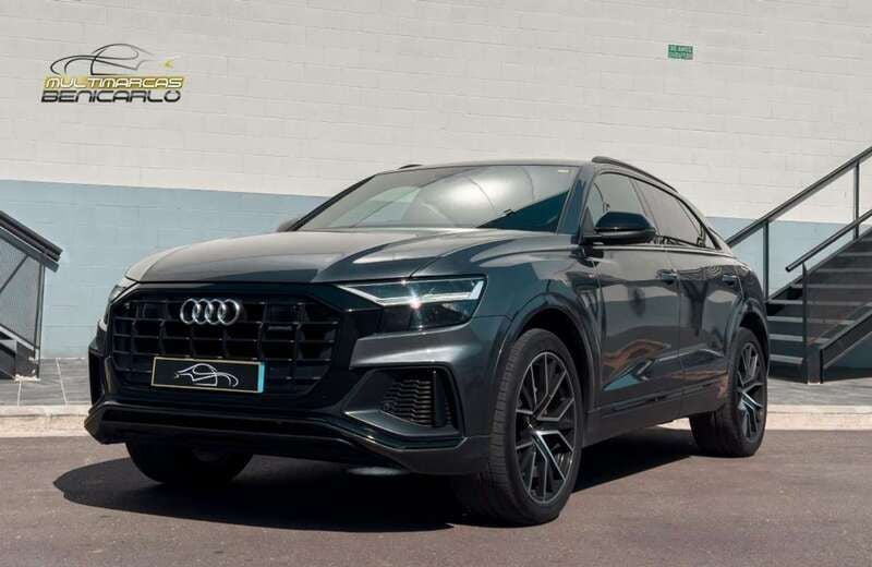 Gris Usado 2020 Audi Q8 S-Line SUV | 54.900 € (Buen precio) - Imagen 1/4