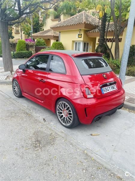 Usado Abarth 500C 135 CV (99 kW) 2012 Rojo Descapotable