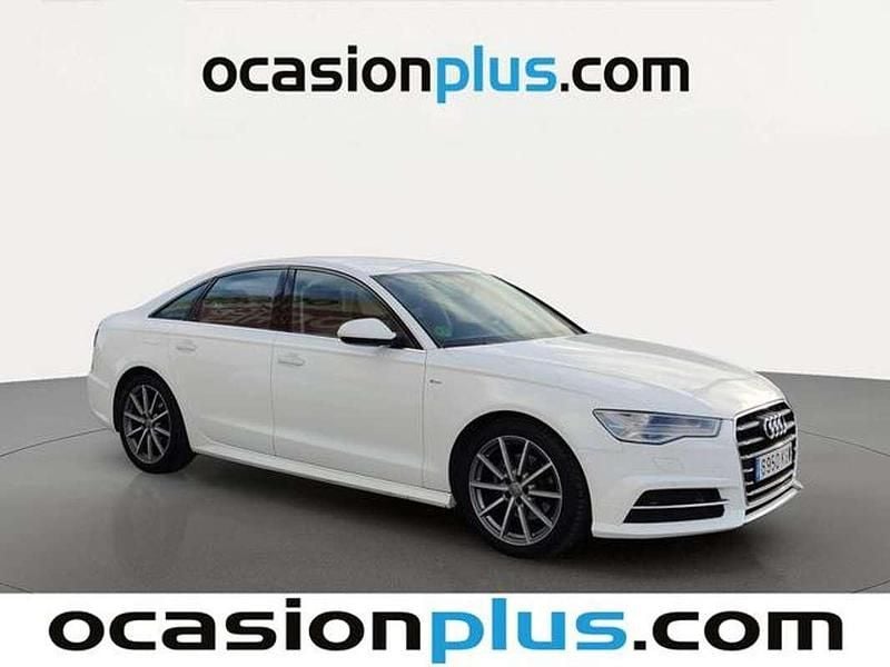 Usado Audi A6 S-Line 190 CV (139 kW) 2018 Blanco Berlina