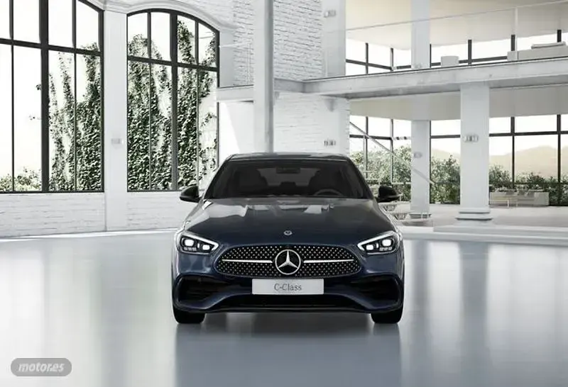 Usado Mercedes C200 204 CV (150 kW) 2022 Azul Berlina