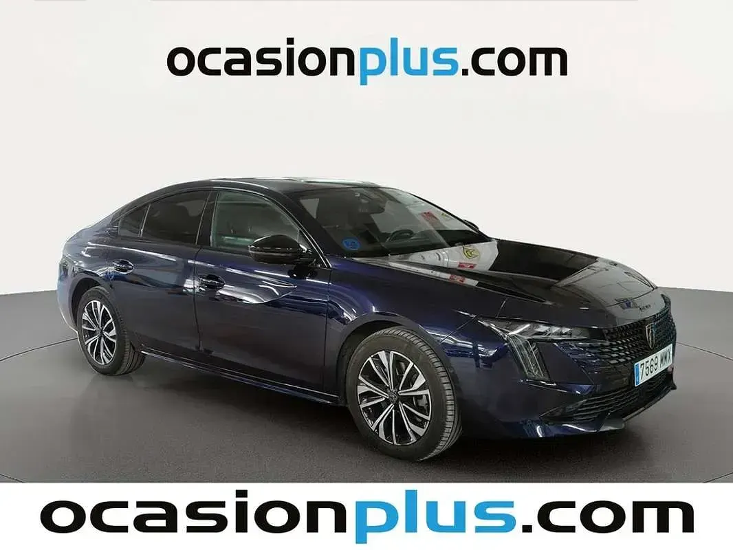 Usado Peugeot 508 Allure 179 CV (131 kW) 2024 Azul Berlina