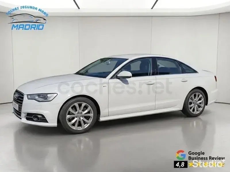 Usado Audi A6 S-Line 190 CV (139 kW) 2015 Blanco Berlina