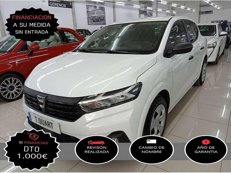 Blanco Usado 2021 Dacia Sandero Essentiel Utilitario | 11.900 € (Precio justo) - Imagen 1/4