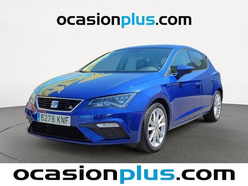 Azul Usado 2018 Seat Leon FR Utilitario | 13.355 € (Precio justo) - Imagen 1/4