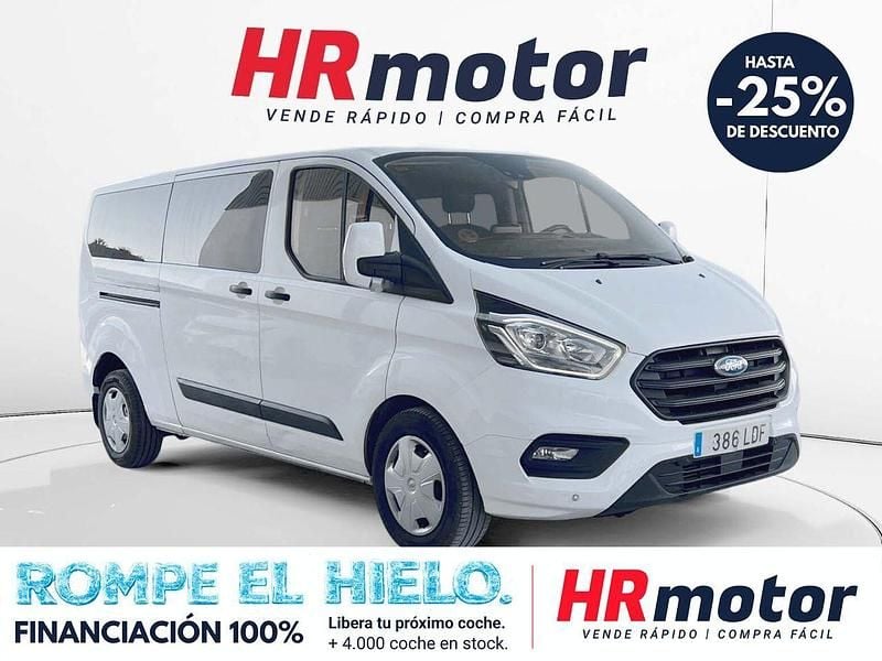 Usado Ford Transit Custom Trend 130 CV (95 kW) 2019 Blanco Berlina