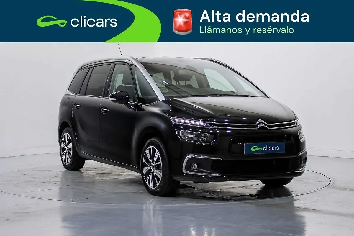 Usado Citroën Grand C4 Picasso Feel 120 CV (88 kW) 2017 Negro Monovolumen