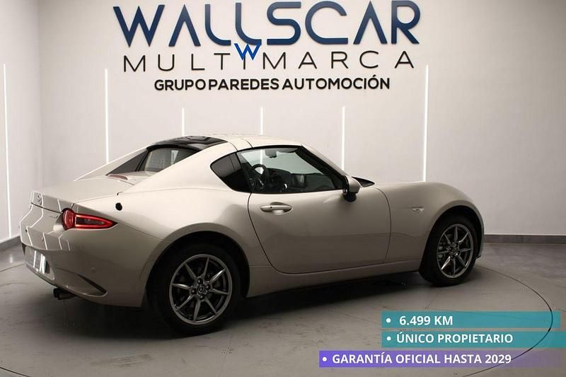 Marrón Usado 2023 Mazda MX5 Exclusive-Line Descapotable | 29.900 € (Precio justo) - Imagen 1/4