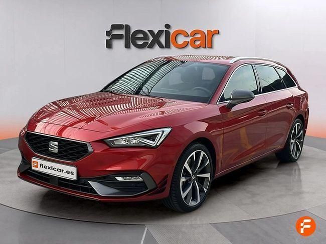 Usado Seat Leon FR 150 CV (110 kW) 2021 Rojo