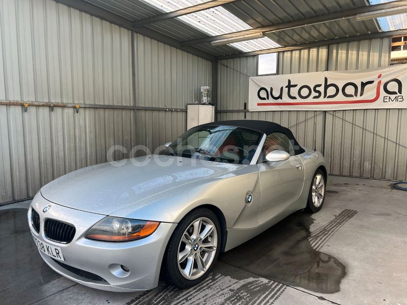 Usado BMW Z4 192 CV (141 kW) 2004 Gris / plata Descapotable