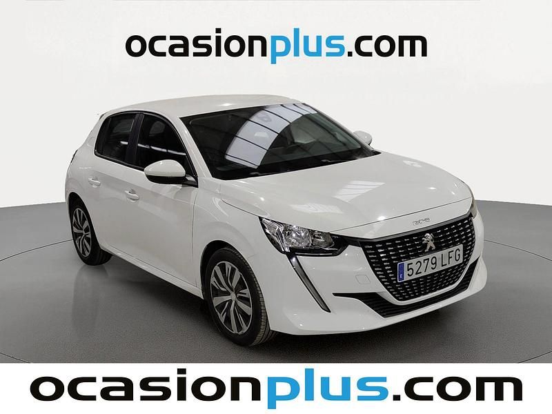 Usado Peugeot 208 Active 75 CV (55 kW) 2020 Blanco Utilitario