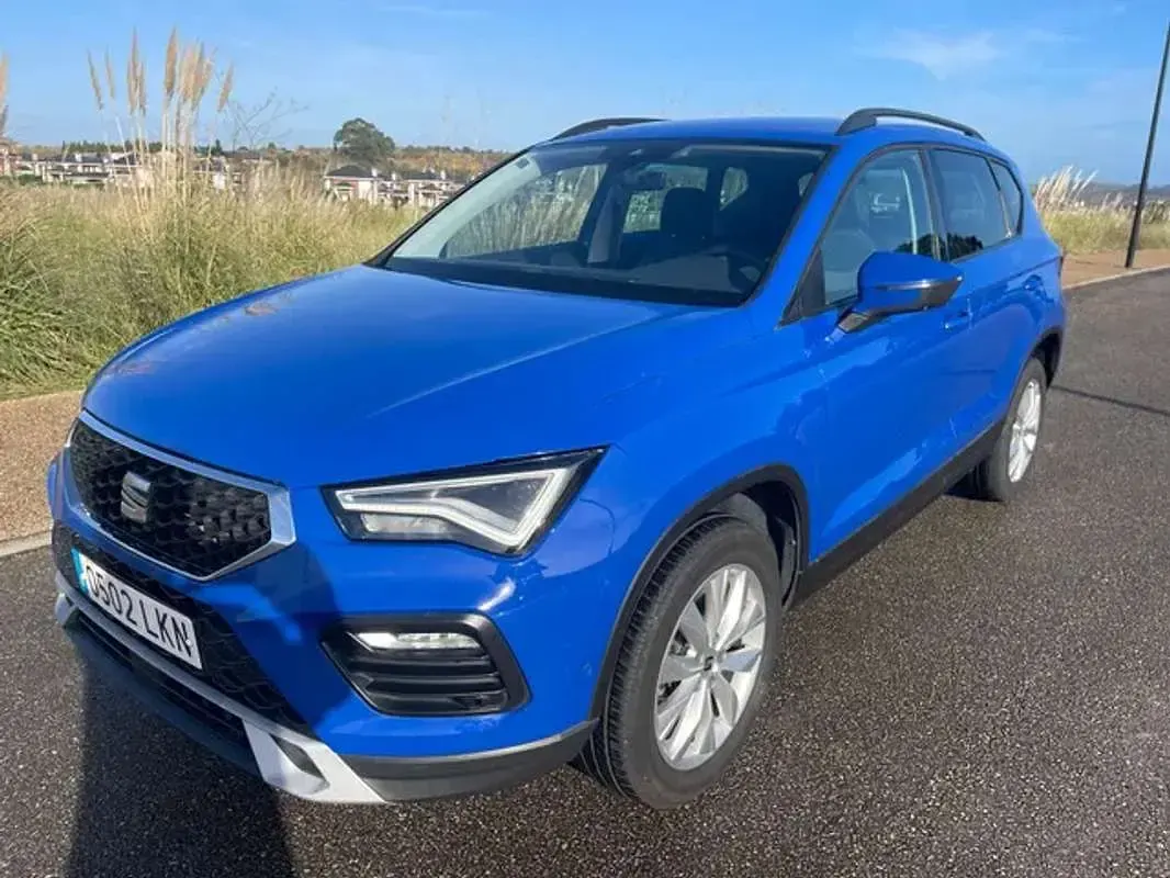 Usado Seat Ateca Style 150 CV (110 kW) 2021 Azul SUV