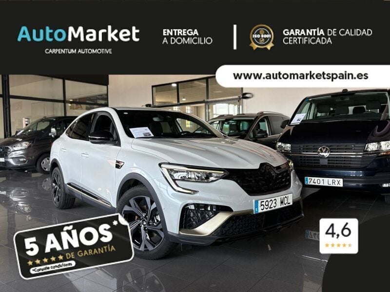 Blanco Usado 2022 Renault Arkana Engineered SUV | 23.798 € (Un poco caro) - Imagen 1/4