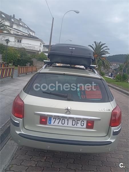 Usado Peugeot 407 Sport 136 CV (100 kW) 2005 Beige Familiar