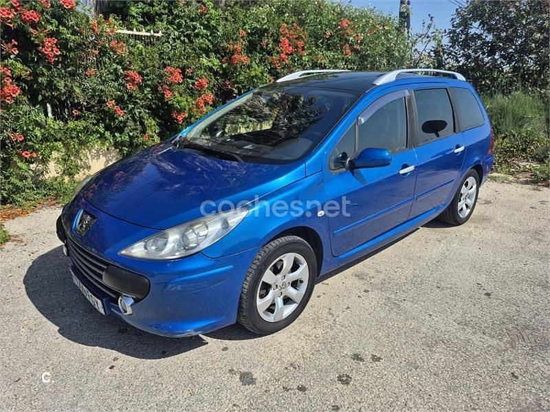 Azul Usado 2006 Peugeot 307 Familiar | 2900 € (Buen precio) - Imagen 1/4