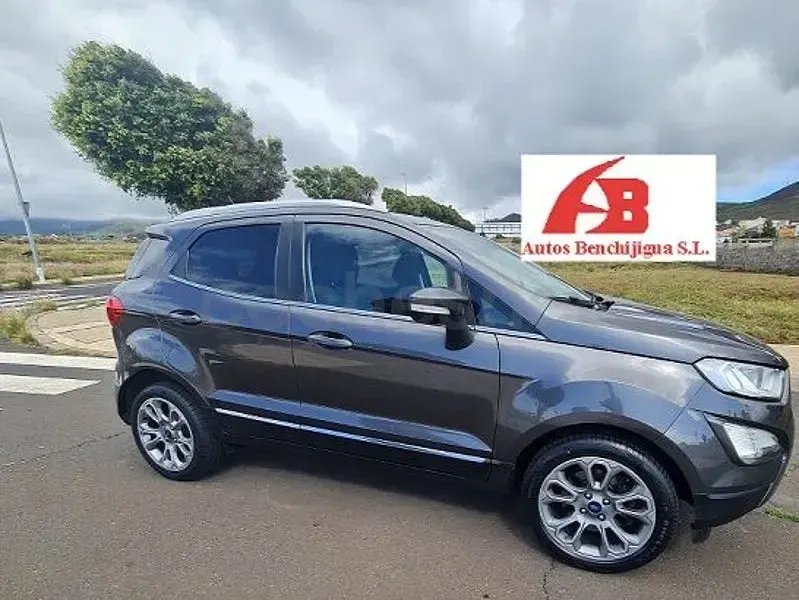 Usado Ford Ecosport Trend 100 CV (73 kW) 2019 Gris / plata SUV