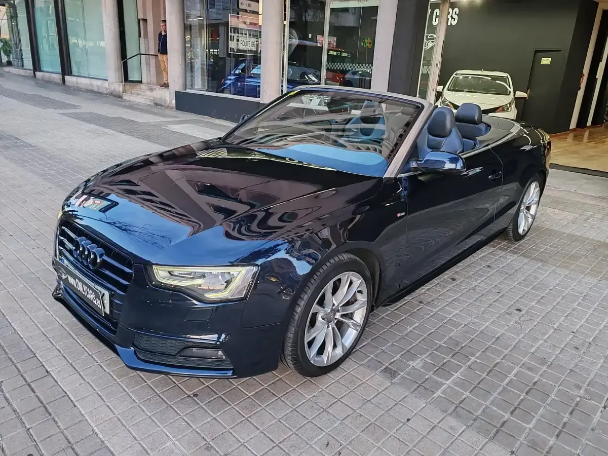 Usado Audi A5 S-Line 245 CV (180 kW) 2014 Azul Coupe