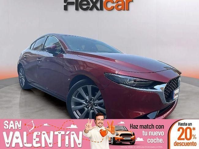 Rojo Usado 2021 Mazda 3 Berlina | 20.990 € (Buen precio) - Imagen 1/4