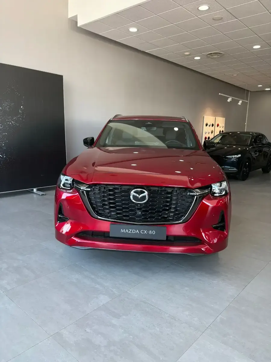 Nuevo Mazda CX-80 Exclusive-Line 254 CV (186 kW) 2025 Rojo SUV