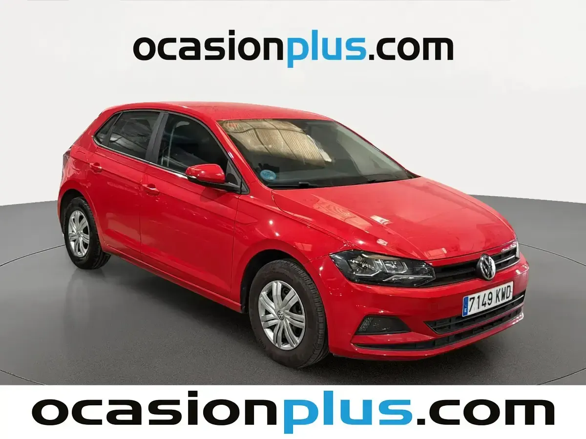 Usado VW Polo Edition 80 CV (58 kW) 2019 Rojo Utilitario