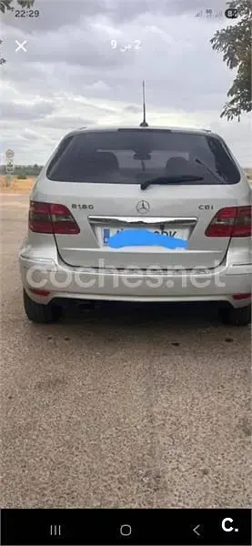 Usado Mercedes B180 109 CV (80 kW) 2009 Blanco Monovolumen