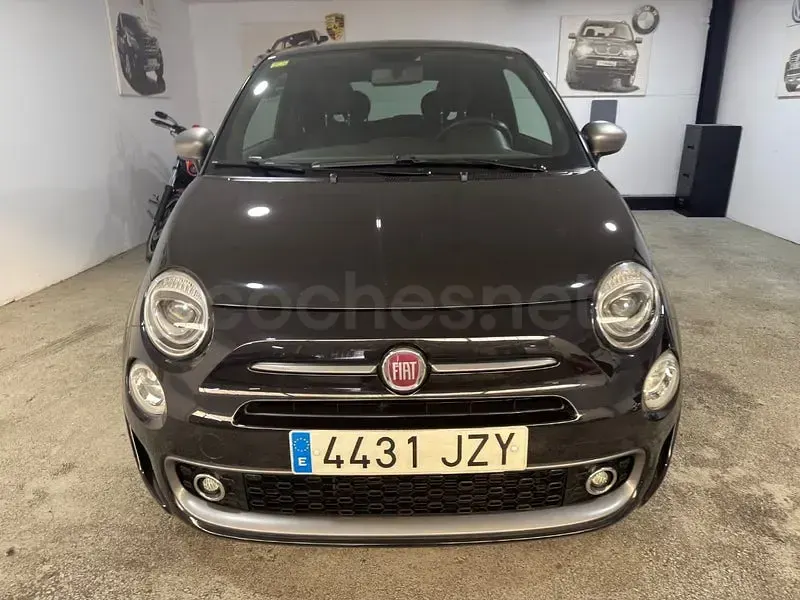 Usado Fiat 500 S 69 CV (50 kW) 2017 Negro Berlina