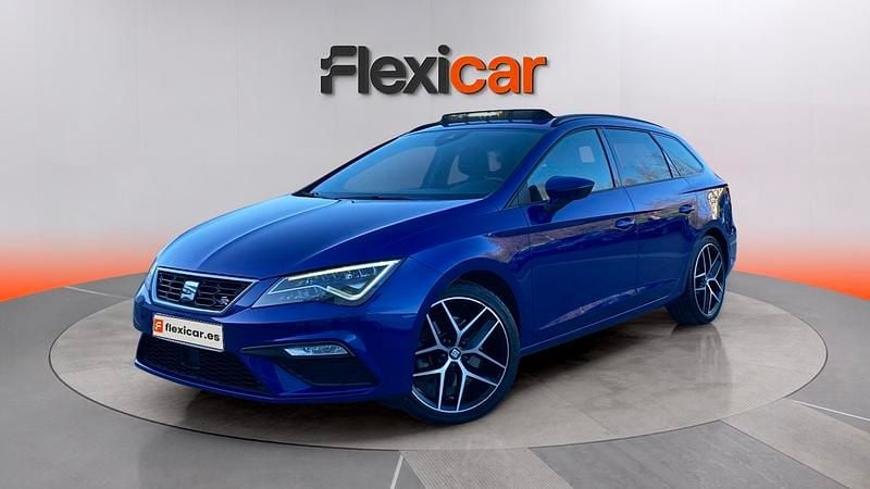 Usado Seat Leon FR 150 CV (110 kW) 2019 Azul Berlina