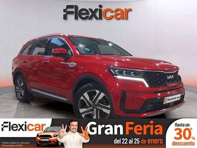 Rojo Usado 2023 Kia Sorento SUV | 29.590 € (Precio justo) - Imagen 1/4