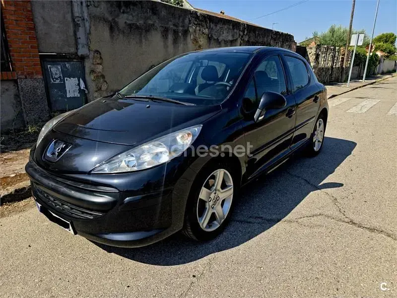 Usado Peugeot 207 Sport 95 CV (69 kW) 2008 Negro Berlina