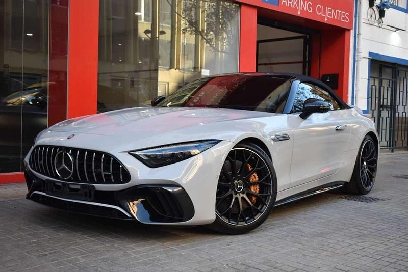 Gris Usado 2023 Mercedes SL63 AMG AMG Coupe | 154.990 € (Un poco caro) - Imagen 1/4