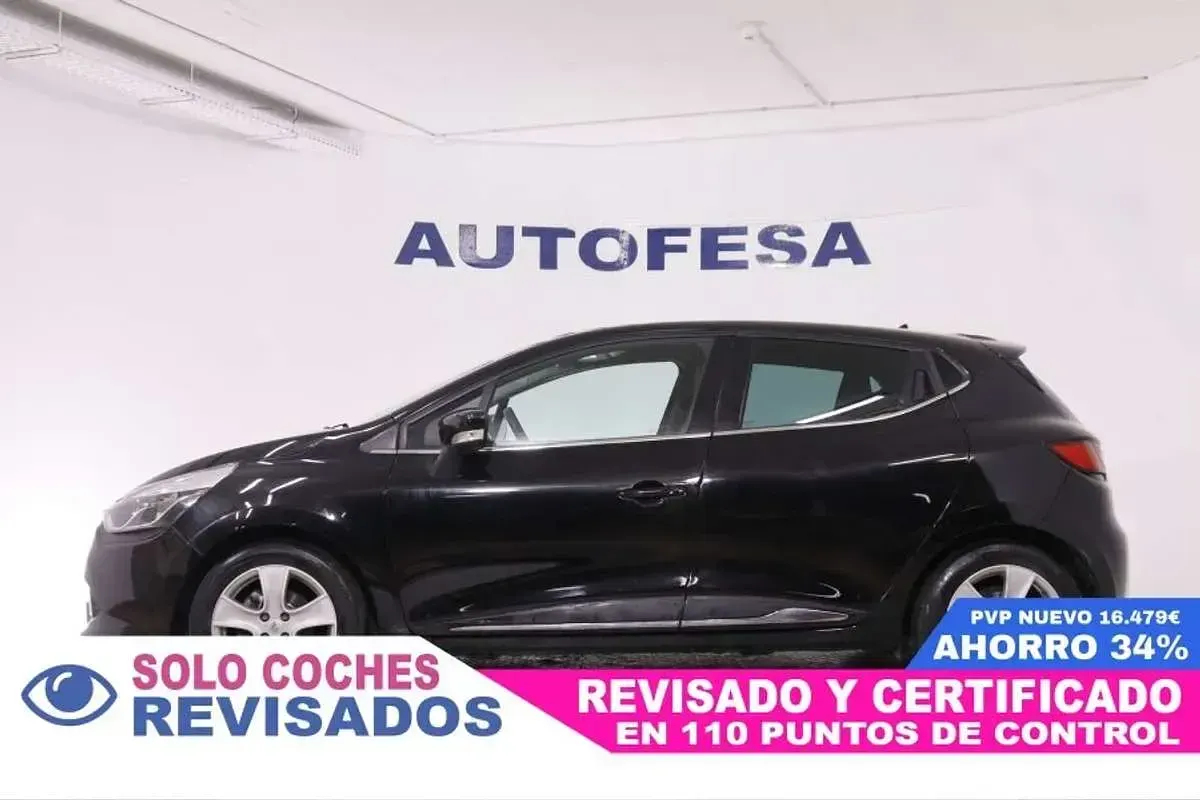 Usado Renault Clio IV Intens 120 CV (88 kW) 2015 Negro Berlina