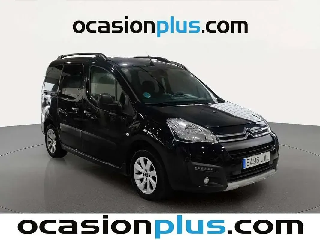 Usado Citroën Berlingo PureTech 110 CV (80 kW) 2017 Negro Monovolumen