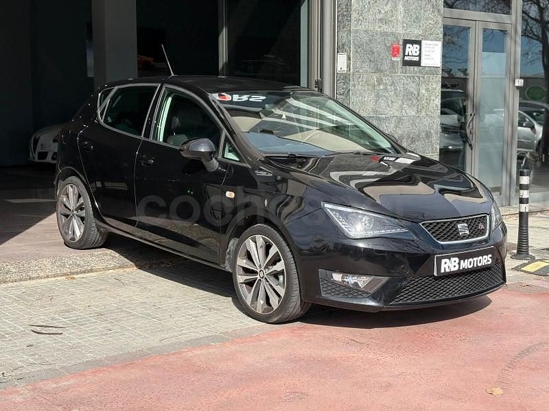 Usado Seat Ibiza FR 110 CV (80 kW) 2017 Negro Berlina