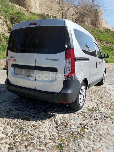Usado Dacia Dokker Ambiance 75 CV (55 kW) 2014 Gris / plata Monovolumen