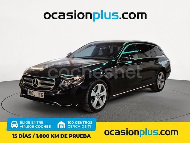 Negro Usado 2017 Mercedes E220 Familiar | 25.500 € (Precio justo) - Imagen 1/4