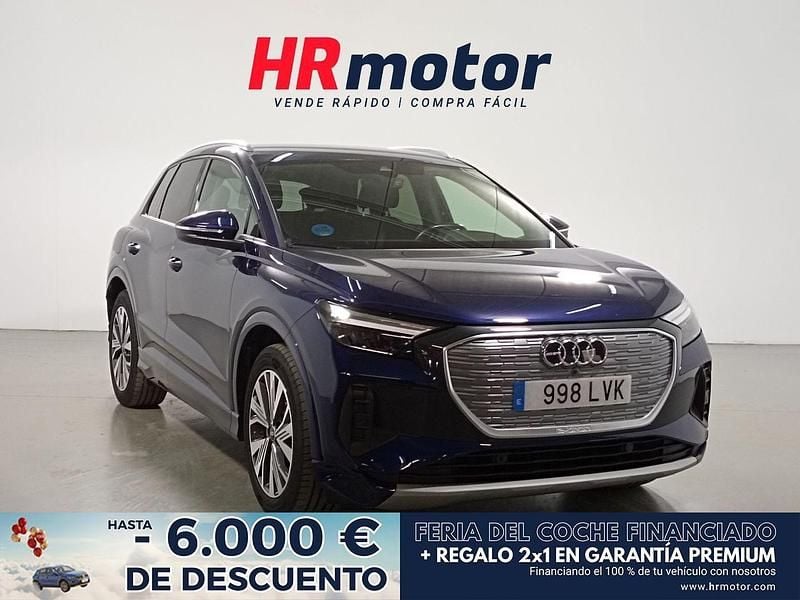 Negro Usado 2021 Audi Q4 e-tron Advanced SUV | 31.890 € (Precio justo) - Imagen 1/4