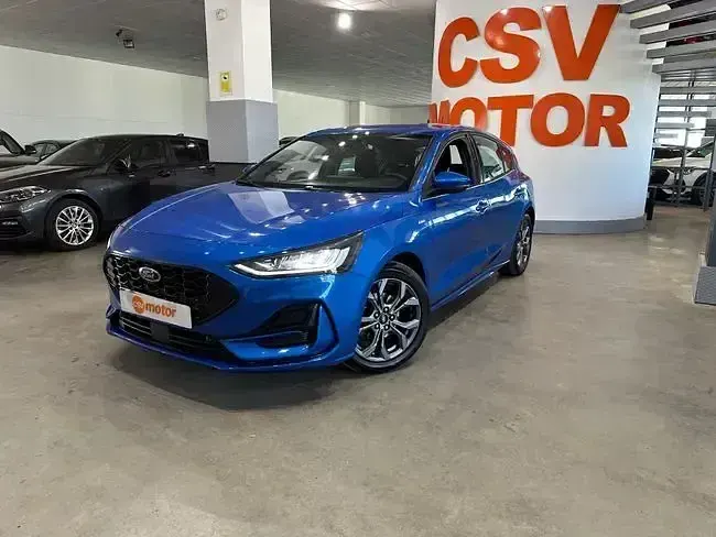 Usado Ford Focus ST-Line 126 CV (92 kW) 2023 Azul Berlina