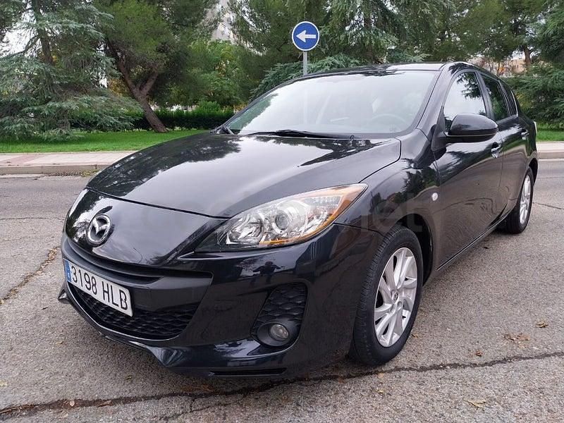 Usado Mazda 3 Style 115 CV (84 kW) 2012 Negro Berlina