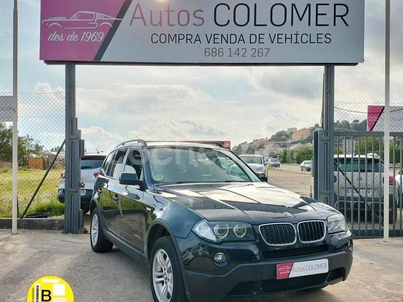 Negro Usado 2009 BMW X3 SUV | 10.999 € (Caro) - Imagen 1/4