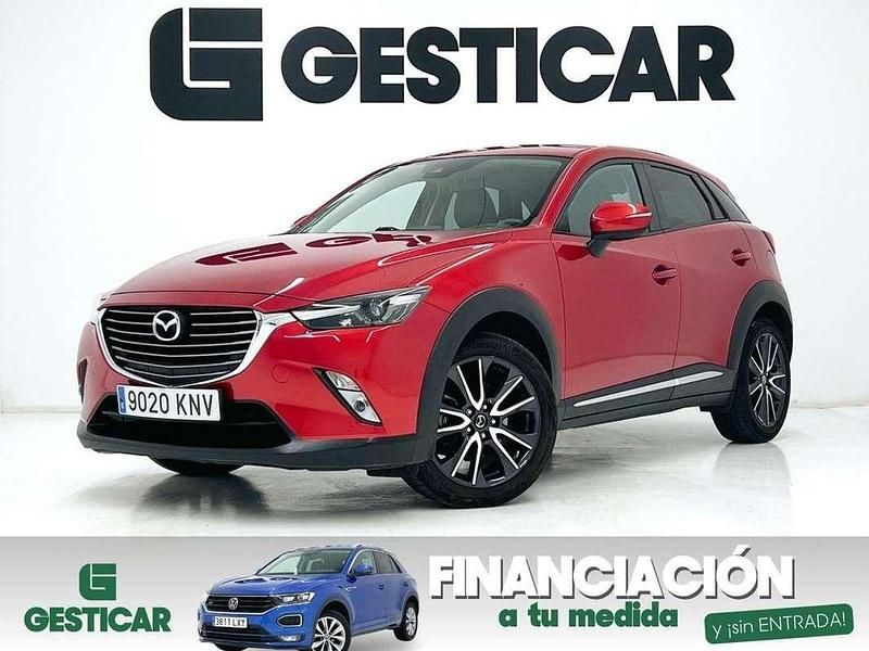 Rojo Usado 2018 Mazda CX-3 SUV | 18.490 € (Un poco caro) - Imagen 1/4