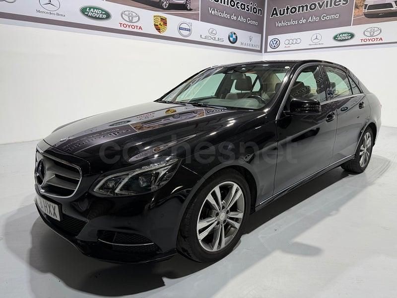Usado Mercedes E350 252 CV (185 kW) 2014 Negro Berlina