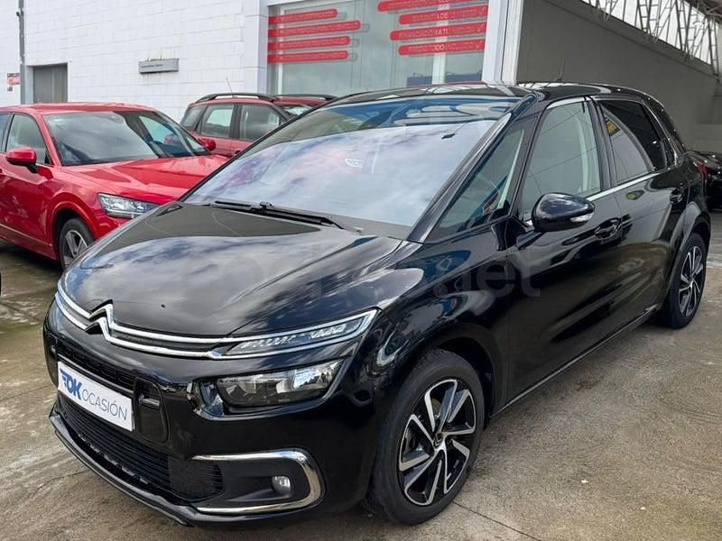 Usado Citroën C4 Picasso Shine 120 CV (88 kW) 2018 Negro Monovolumen