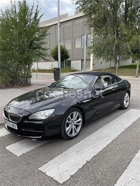 Usado BMW 640 Cabriolet 320 HP (235 kW) 2011 Preto Cabrios