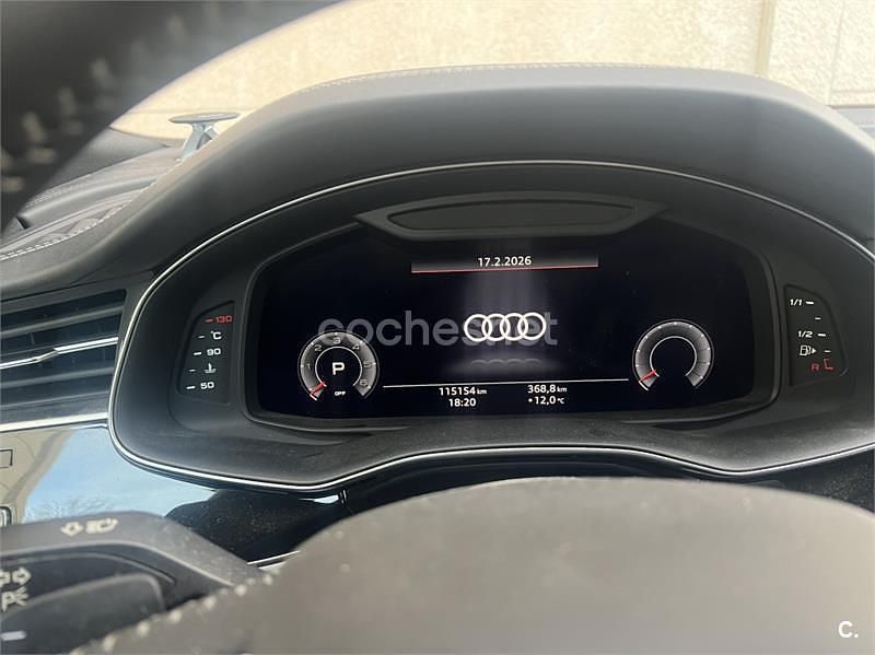 Usado Audi Q8 S-Line 286 CV (210 kW) 2019 Negro SUV