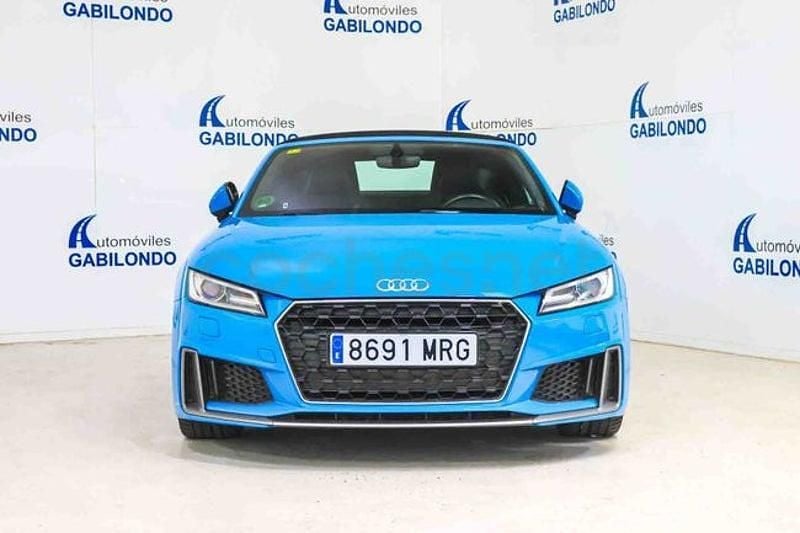 Usado Audi TT S-Line 197 CV (144 kW) 2019 Azul Descapotable