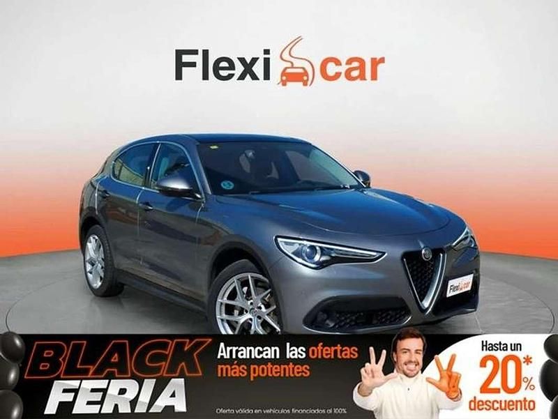 Gris Usado 2020 Alfa Romeo Stelvio Executive SUV | 22.990 € (Super precio) - Imagen 1/4